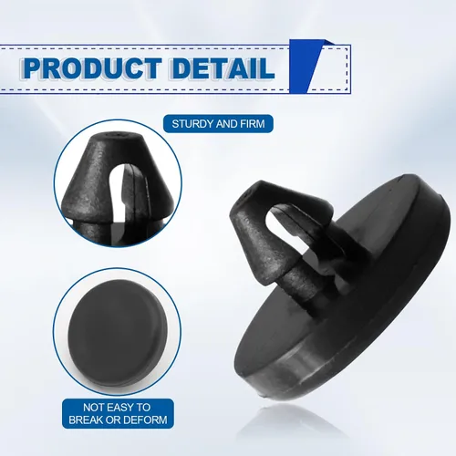 Miniatura 3 de Paquete de 12 pastillas de freno para pedal de freno, tapón de freno para pedal de embrague automotriz, pedal de freno de camión de automóvil
