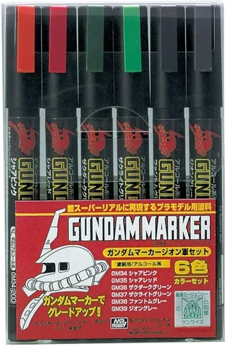GSI Creos Juego de marcadores Gundam Zeon (6 marcadores)