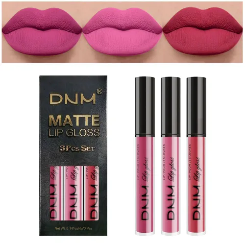 Miniatura 15 de evpct 2 Piezas Lápiz Labial Líquido Verde Esmeralda con Brillo Glitter, Brillo Labial Tinte y Delineador de Labios Retráctil, Set de Maquillaje