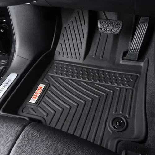 Miniatura 2 de Alfombrillas para Jeep Wagoneer S 4xe EV 2025-2027 (modelos sin gas), revestimiento de elastómero termoplástico negro mate, ajuste personalizado