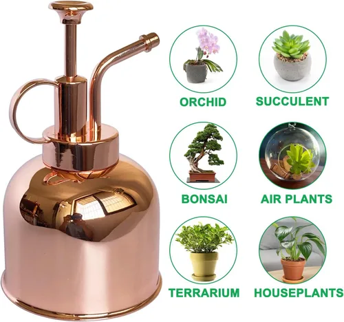Miniatura 6 de Rociador de Plantas Botella Pulverizadora de Acero Inoxidable Pulverizador de Plantas, Regadera Pequeña Botella Rociadora de Plantas Herramientas