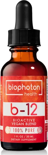 Suplemento líquido liposomal de vitamina B12, mezcla de metilo bioactiva, vegano y sin OMG, orgánico sin glicerina ni azúcar (1 onza líquida)