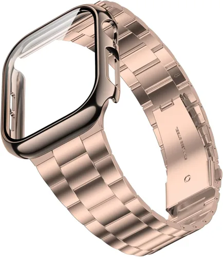 Miniatura 12 de Wolait Compatible con Apple Watch Band de 1.929 in 1.811 in 1.772 in 1.732 in 1.654 in 1.496 in 1.575 in 1.614 in, correas de acero inoxidable