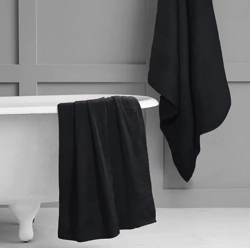 Miniatura 4 de Belizzi Home - Juego de 2 toallas grandes de baño de algodón de alta calidad, 35x70 pulgadas, algodón 100% puro, ideal para uso diario, ultrasuave