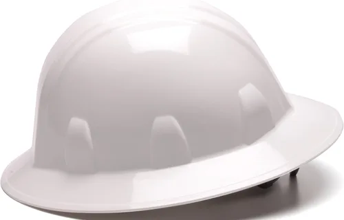 Miniatura 3 de Pyramex Safety SL Series Full Brim Hard Hat 4-Point Ratchet Suspension Blanco