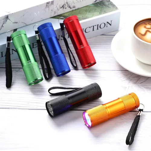 Miniatura 7 de Roceei 10 linternas de luz negra UV, luces LED, luz negra de mano, mini detector de antorcha, linterna UV portátil para mascotas