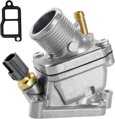 Miniatura 16 de WMPHE Termostato de refrigerante de motor compatible con Ford F-150 Ford Lobo 2011-2022 Lincoln Mark LT 2011-2014 Reemplazo para BL3Z8A586D 86013