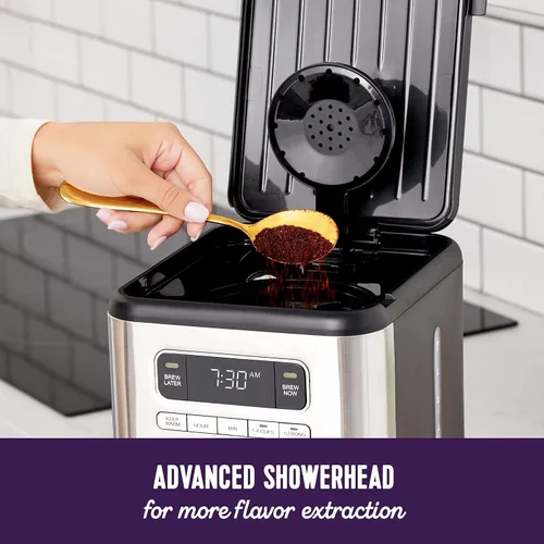 Miniatura 3 de Mr. Coffee - Cafetera programable de 14 tazas de acero inoxidable