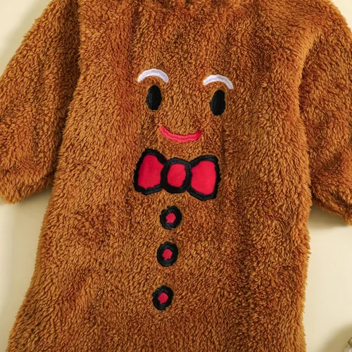 Miniatura 5 de Mameluco de manga larga para bebé, niña, niño, Halloween, overol de fantasma, mameluco de una pieza con capucha para otoño e invierno