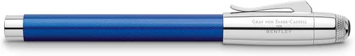 Miniatura 3 de Faber Castell 141740 - Bolígrafo estilográfico mediano, punta media, Bentley, colección Earl, color azul lentejuelas