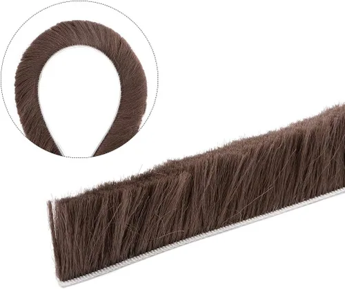 Miniatura 4 de uxcell Burlete adhesivo de fieltro para puerta, burlete de puerta para puerta, ventana, armario, 0.9 pulgadas de ancho x 394 pulgadas de largo