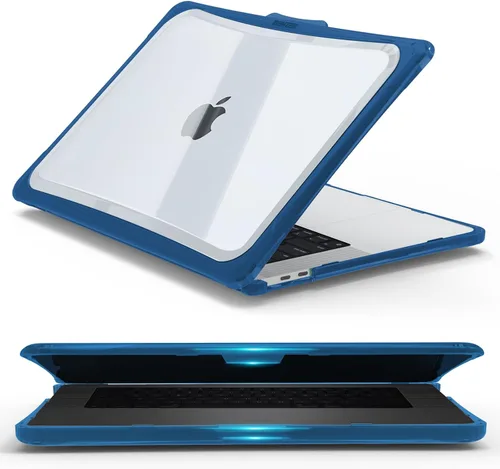 Miniatura 14 de IBENZER Hexpact Funda para MacBook Pro de 13 pulgadas 2026 2025 2024 2023 2022-2016 M2 M1 A2338 A2289 A2251 A2159 A1989 A1708 A1706, funda