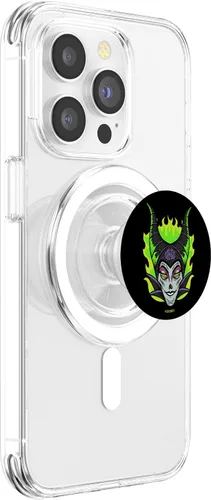 Miniatura 3 de Disney Villains Maléfica Cráneo de Azúcar Estilo Retrato PopSockets MagSafe PopGrip para iPhone