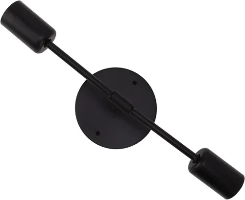 Miniatura 9 de Juego de 2 apliques de pared dobles para interiores, E27 E26, luces de pared modernas, 85 a 265 V, arriba y abajo, para sala de estar, dormitorio