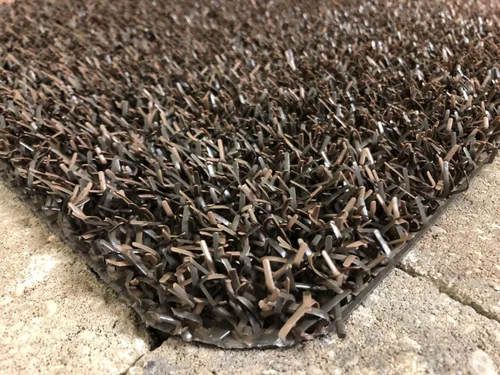 Miniatura 8 de Clean Machine 10377095 High Traffic Astroturf Dirt Trapper Doormat, 23.5" x 35.5", Brown Gris-Carbón