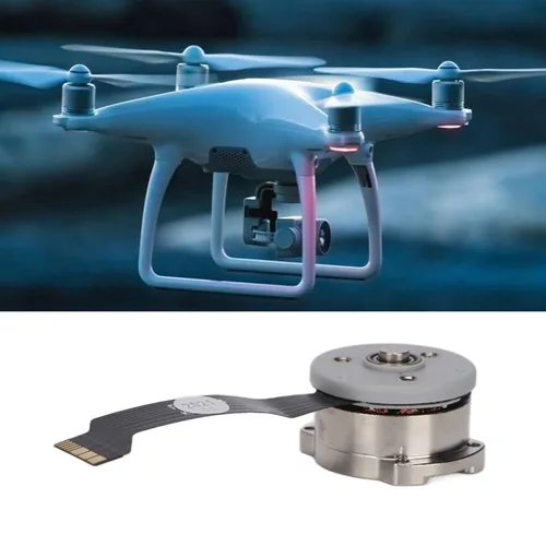 Miniatura 3 de Motor de repuesto para Phantom 4 Pro, piezas de reparación de motor de junta de aleación de aluminio universal, para Phantom 4 Series para UAV PTZ