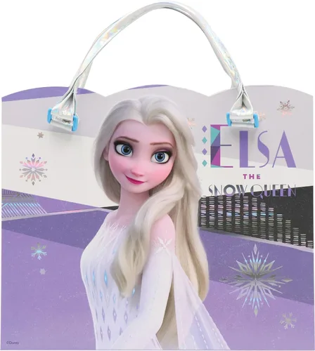 Miniatura 9 de Disney Frozen Activity Tote - Bolsa de aventura de princesa definitiva con libros para colorear, calcomanías, crayones y juegos, juego de arte apto