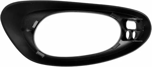 Miniatura 2 de Juego de bisel de manija de puerta interior delantera color negro compatible con Chevrolet Trailblazer EXT 2002-2009 2002-2006