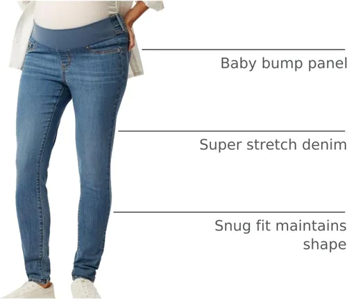 Miniatura 64 de Signature de Levi Strauss & Co. Gold Totally Shaping - Jeans ajustados para mujer, totalmente moldeadores, sin botones