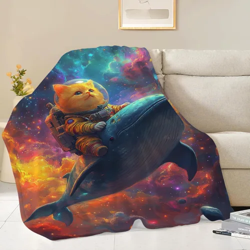 Miniatura 164 de Manta de Foca del Océano, Regalos de Focas para Niños, Niñas, Adultos, Mujeres y Hombres, Suave, Acogedora, Cálida, Felpa Esponjosa, Mullida