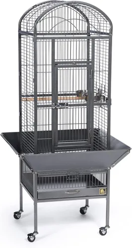 Miniatura 8 de Prevue Pet Products 34522 Dometop - Jaula para pájaros, grande, color blanco tiza Blanco (Chalk White)