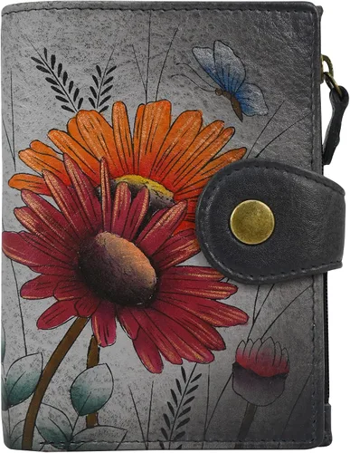 Miniatura 43 de Anna by Anuschka Cartera de mujer pintada a mano de cuero genuino para mujer