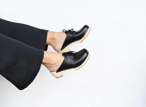 Miniatura 5 de VERKA Zuecos de madera para mujer de Suecia - ROSETT