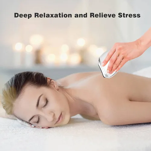 Miniatura 8 de DAROMA Gua Sha Electric, herramientas de masaje facial y corporal mejoradas 2026, 4 características de tecnología todo en 1, eficaz