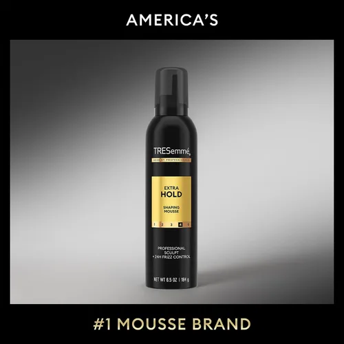 Miniatura 7 de TRESemmé Mousse moldeador, extra Hold 6-Pack – Mousse para el cabello sin alcohol que no se seca para esculpir, control de encrespamiento 24 horas