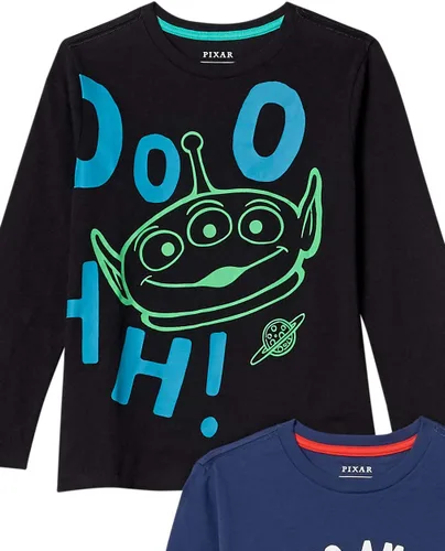 Miniatura 2 de Camiseta de manga larga Spotted Zebra, marca Tienda, de Disney, Star Wars, Marvel, para niño