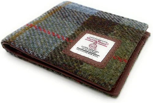 Miniatura 4 de Glen Appin Harris Tweeds Billetera para hombre LB2007 (Macleod Hunting)