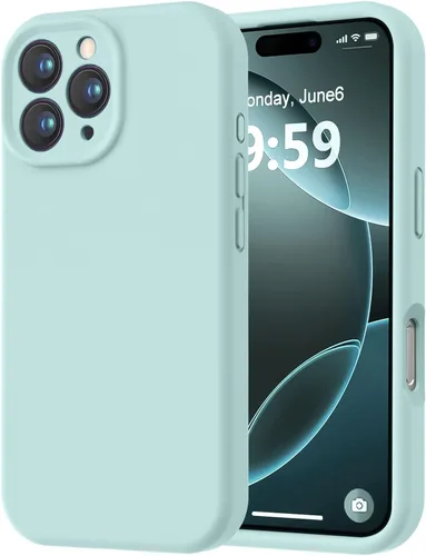 Miniatura 156 de LOVE 3000 Compatible con Funda para iPhone 15, [Cámara de Cobertura Completa de Silicona Suave] [Protección contra Caídas de 8 pies], Forro de Negro