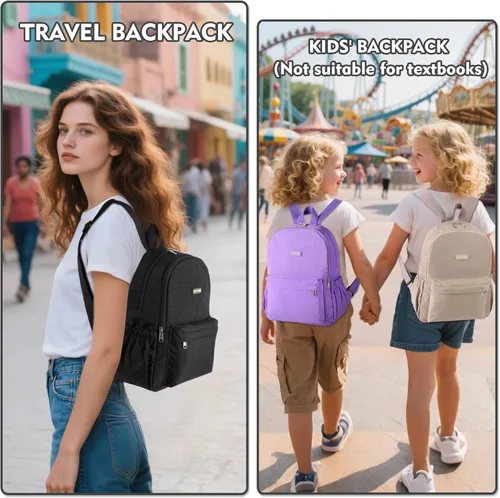 Miniatura 7 de AOTIAN - Mochila ligera y pequeña para senderismo para mujeres - Mochila de día resistente al agua y duradera para viajes, camping y aventuras al