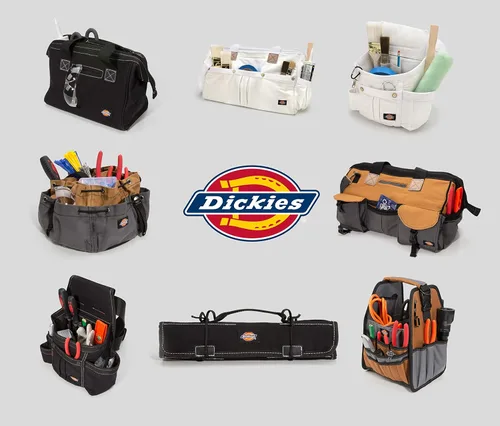 Miniatura 5 de Bolso para herramientas Dickies Work Gear con 8 bolsillos, Blanco