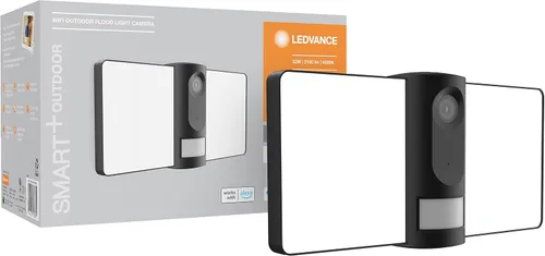 Miniatura 11 de LEDVANCE Cámara inteligente WiFi para exteriores con batería, audio bidireccional, video HD y sensor, compatible con Alexa y Google, resistente a