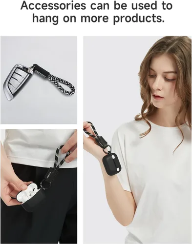 Miniatura 2 de Correa de anillo de dedo para teléfono 1, lengüeta de sujeción para teléfono, correa para teléfono, llavero, llavero 2, dijes para funda