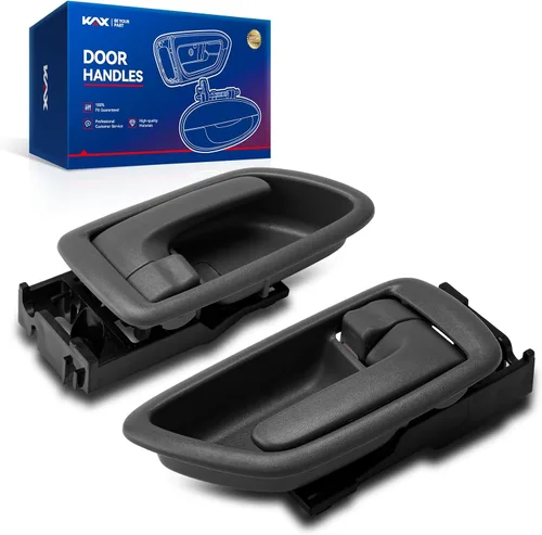 Miniatura 14 de KAX Manija de puerta exterior de ABS para conductor, 4 piezas, compatible con Toyota Tundra 2007-2019; reemplaza