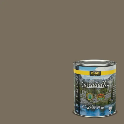 Miniatura 103 de Rodda Paint CASCADIA XL Pintura e imprimación satinada exterior en uno, cuarto de galón, resistencia industrial