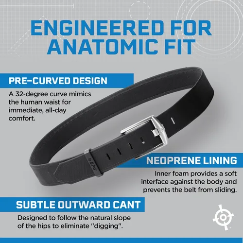 Miniatura 3 de Blue Force Gear FORM Belt – Cinturón CCW y EDC resistente, hebilla extraíble de 1.5