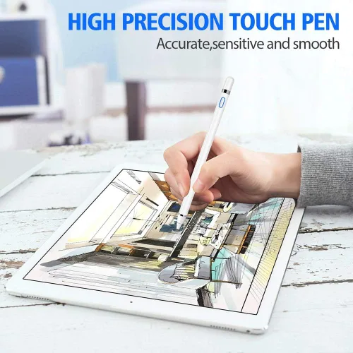Miniatura 3 de Lápiz óptico para pantallas táctiles, lápiz activo, bolígrafos digitales inteligentes recargables de punta fina, compatible con Apple iPad y otras