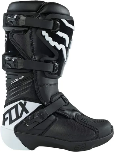 Miniatura 5 de Fox Racing Botas de motocross COMP para niños, color negro, 3 para niños grandes