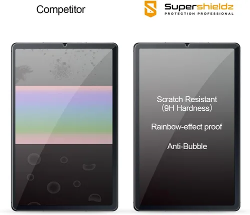 Miniatura 2 de Supershieldz Protector de pantalla diseñado para Samsung Galaxy Tab S6 Lite de 10.4 pulgadas (2024/2022/2020), antiarañazos, sin burbujas