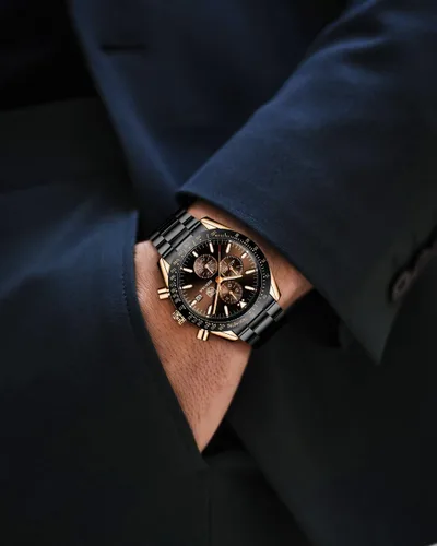 Miniatura 3 de BENYAR Reloj analógico de cuarzo cronógrafo impermeable luminoso de diseñador para hombre, reloj de pulsera para hombre, para negocios, trabajo