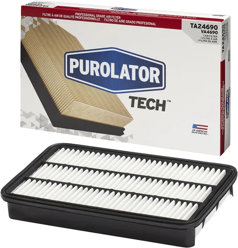 Purolator TA24690 PurolatorTECH Filtro de Aire Compatible con Toyota Camry 1992-2001, Avalon 1995-2004, Sienna 1998-2003, Lexus RX300 1999-2003 y