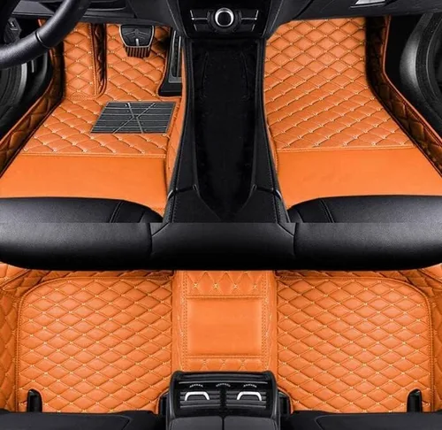 Miniatura 3 de Tapetes de suelo de automóvil compatibles con el 99 % de los sedán, SUV, deportivos, cobertura completa, compatible con hombres y mujeres, Negro