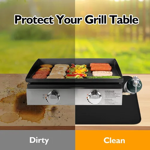 Miniatura 3 de Alfombrillas de parrilla ignífugas de 15 x 18 pulgadas para parrilla de mesa al aire libre para proteger tu mesa de parrilla, tapete de mesa