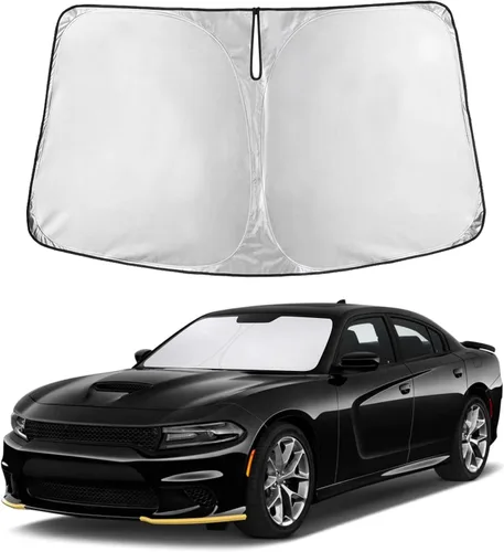 Miniatura 16 de Autovir Parasol para parabrisas Rivian R1S 2022-2024 2025 2026, parasol para ventana delantera, protección UV, bloqueador de calor, accesorios
