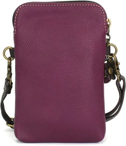 Miniatura 3 de CHALA Farm Animal Collection Cell Phone Crossbody Purse-Women PU LeatherCanvas Multicolor Handbag with Adjustable Strap