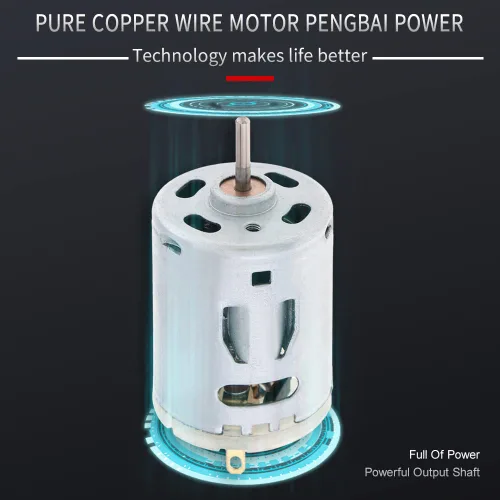 Miniatura 6 de ChgImposs RS385 12 ~ 24V DC Motor 9800 ~ 15000RPM Control remoto Motor eléctrico de juguete Motor secador de pelo Motor con cepillo de carbono