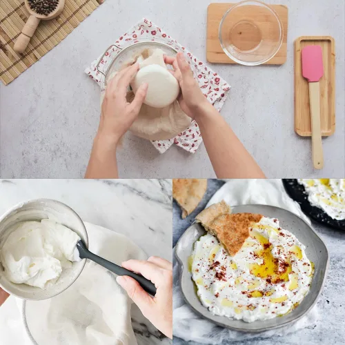 Miniatura 7 de YJL Estopilla para colar, 54 pies cuadrados, 100% algodón grado 90 sin blanquear, gasa fina Paños de queso de 6 yardas para cocinar Colar
